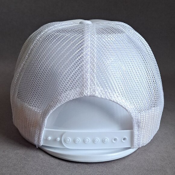 VINTAGE Carmel Sea Otter Patch USED Hat (White, Snapback, California) - Picture 4 of 8